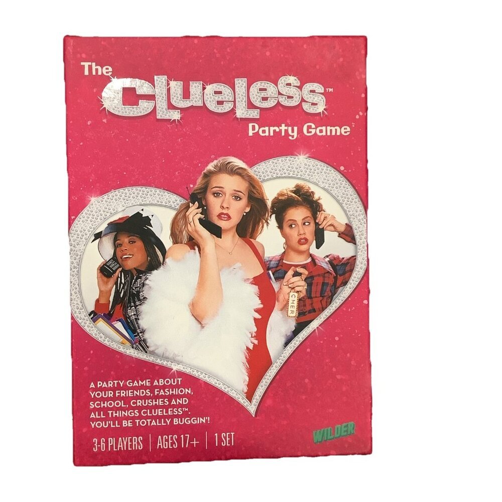 The Clueless A Party Game By Wilder - Board Game From Movie - New In Box